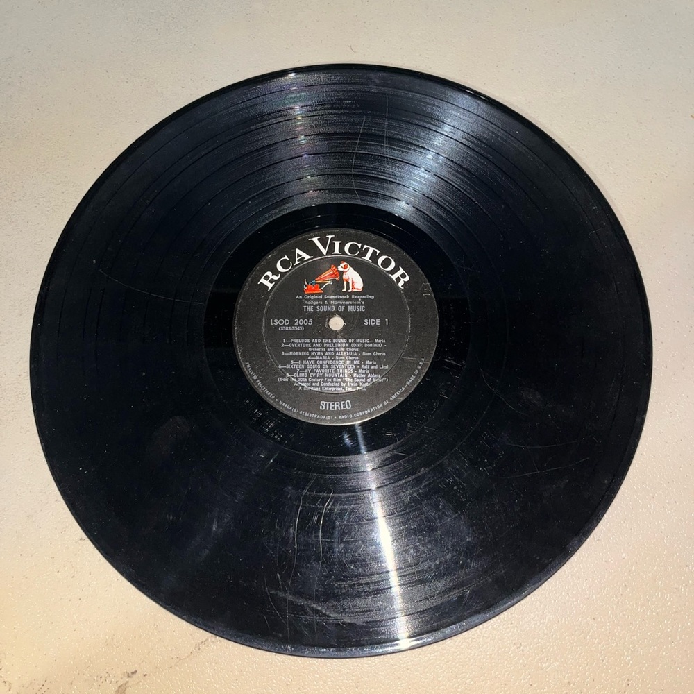 💙 The Sound of Music Original Soundtrack Vinyl Album